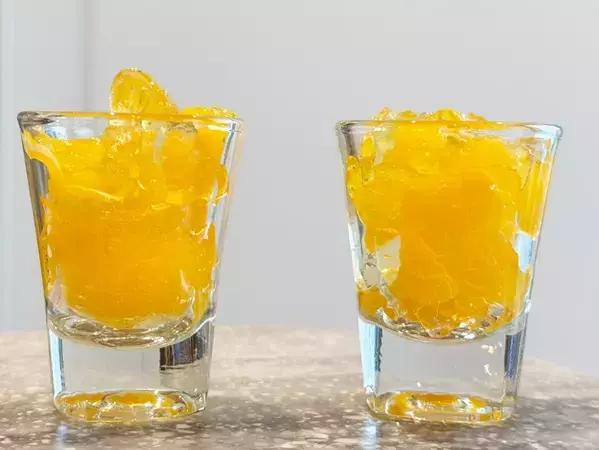 フルーツ缶にゼラチン入れて…　手作りとバレなかった簡単ゼリー