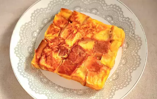 玉子焼き器でフレンチトーストを作ったら…　試した結果に「1枚ピッタリ」「思わず笑顔」【管理栄養士】