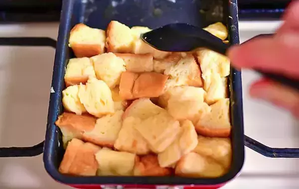 玉子焼き器でフレンチトーストを作ったら…　試した結果に「1枚ピッタリ」「思わず笑顔」【管理栄養士】