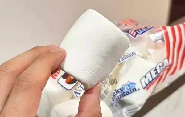 マシュマロをフライパンに押しつけて…　できた簡単おやつに「いつもと違う！」「子供が喜びそう」