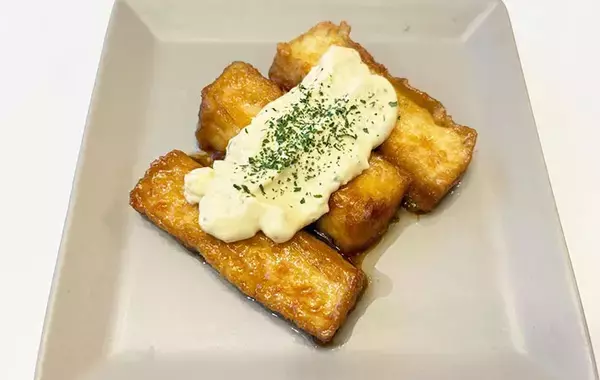 【夫が絶賛】チキン南蛮なのに鶏肉はゼロ！　厚揚げで作る節約おかずに夫が「ボリューム満点」「食べ応えある」