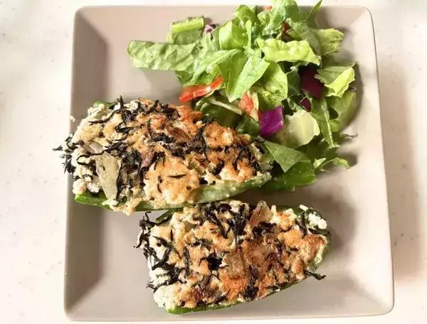 ピーマンと豆腐をフライパンで…　できた簡単おかずに「無言でパクパク」「夫が絶賛」