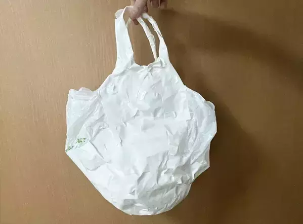 余ったビニール袋を活用して！　3つのアイテムで即席バケツを作ってみると…？