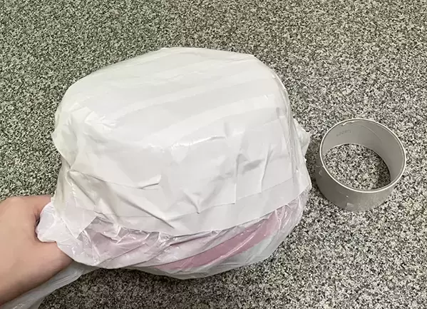 余ったビニール袋を活用して！　3つのアイテムで即席バケツを作ってみると…？