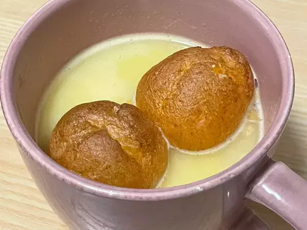 いつものインスタントのスープがクリーミーに！　予想外にマッチした『スイーツ』の正体は