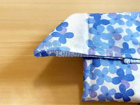 手ぬぐい1枚で縫わずに作れる！　5分で完成したティッシュケースに「簡単すぎて驚いた」