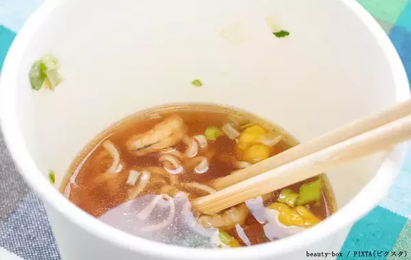 ホテルでカップ麺を食べたら？　残ってしまったスープは「こうしていただけると幸いです」