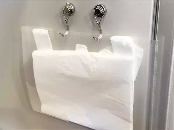 1分で完成！　余ったクリアファイルを「サッと取り出せる」ビニール袋収納に変える裏ワザ