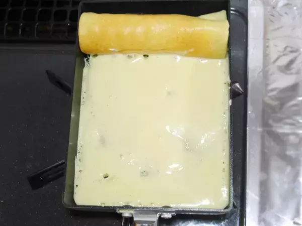 玉子焼き器で『ホットケーキミックス』を焼いたら…？　おうちで本格スイーツが完成！