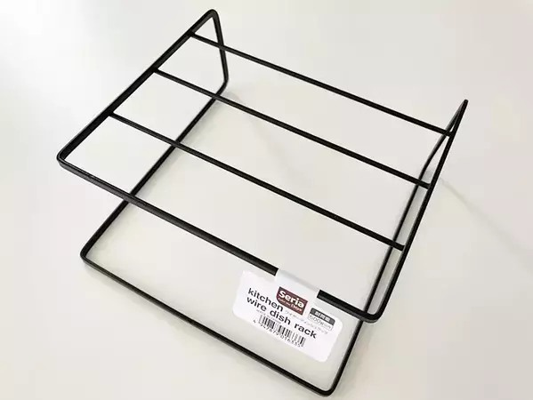 100均のディッシュラック、縦向きにすると？　意外な活用術に「やってよかった」
