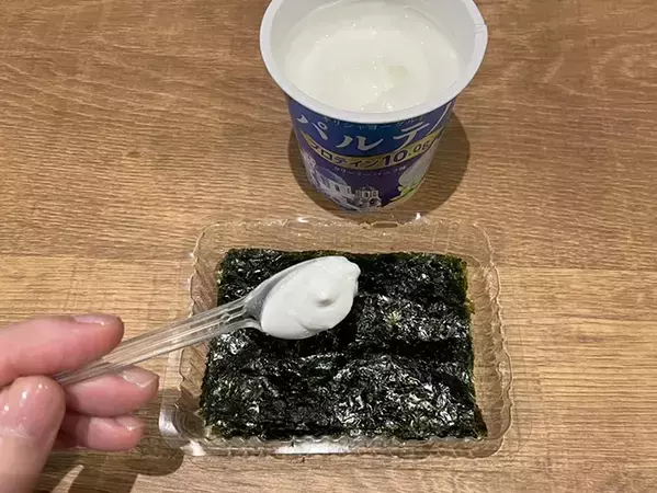 韓国海苔にご飯、ではなく？　意外な『白い食べ物』の正体に「本当に合うの？」