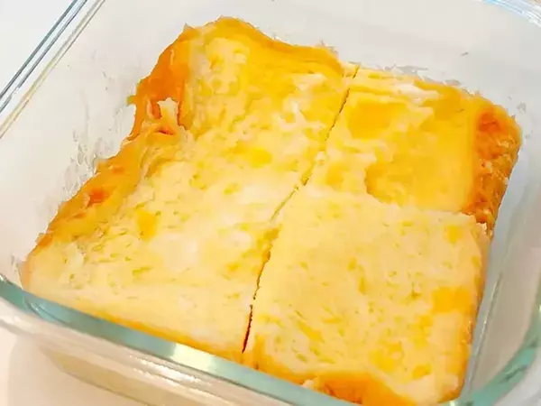 焼かなくていいとか最高！　レンチンで作るフレンチトーストに「フライパンで焼くより好きかも！」