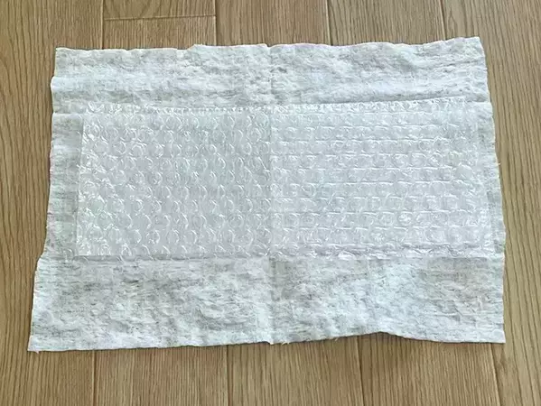 余った気泡緩衝材、捨てないで！　掃除をラクにする活用法に「いいこと知れた！」