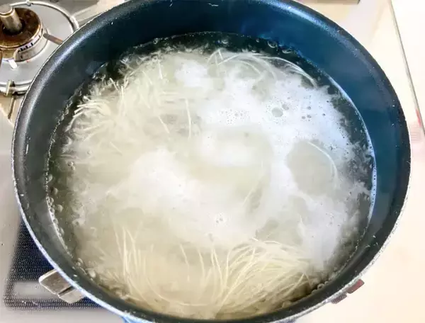 ゆでたそうめんにのせたのは？　食べた子供たちが「おいしい！絶対また作って」