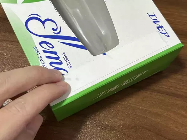0円で量産できる！　ティッシュの空き箱を再利用した『分別ダストボックス』