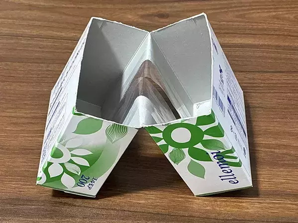 0円で量産できる！　ティッシュの空き箱を再利用した『分別ダストボックス』