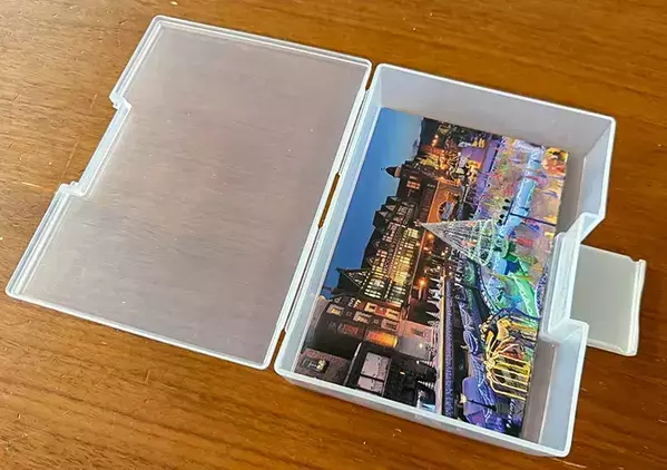 ダイソーの『はがき整理ケース』が超優秀！　買って試したら「本棚の隙間にピッタリ」【4つの活用法】