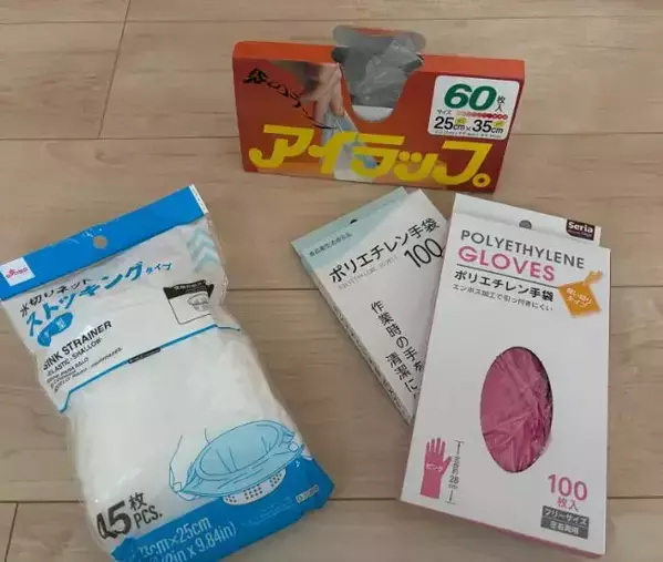 100均『プルアウトボックス』でキッチン収納が一変　袋類の生活感がすっきり消えた！