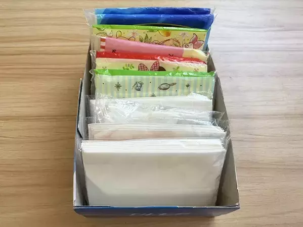 使い終わったティッシュ箱は捨てません！　０円でできる『伸縮ケース』がキッチンで大活躍