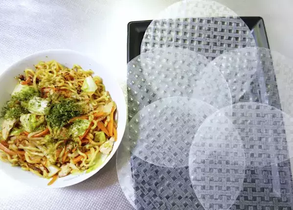 「何これ！」　ライスペーパーで焼きそばを巻いたら家族が…【アレンジレシピ】