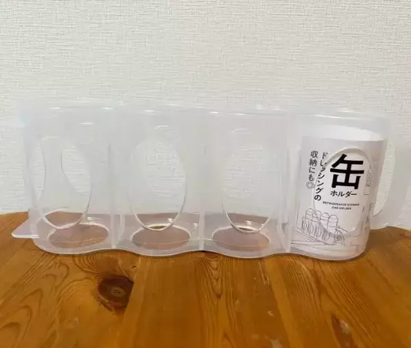 100均缶ホルダーの『じゃない使い方』　収納に役立つアイディアに感激！