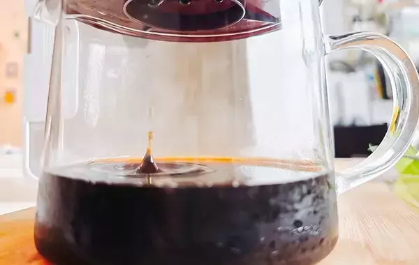 コーヒー粉の上に『氷』をのせて4時間　完成した一杯に「もういつものに戻れない！」【カルディ】