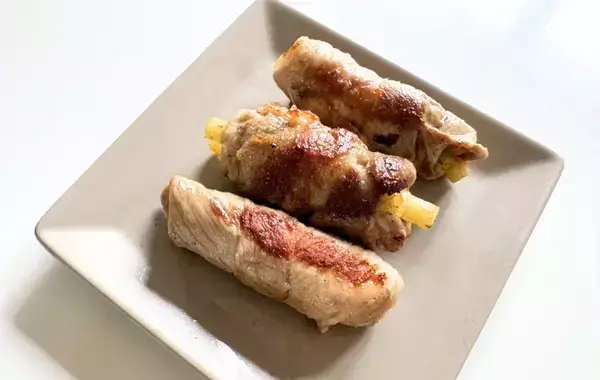 食べた子供が「これ好き！」　豚こま肉でくるくる巻いたのは…【簡単おかずレシピ】