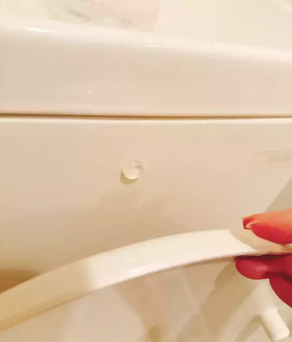 トイレの蓋の裏に“シール”を貼ると？　うるさい音の改善方法に「やっぱりやってよかった」