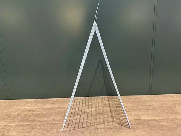 ワイヤーネットを『おにぎり』みたいにしたら…　できたものに「高クオリティ！」