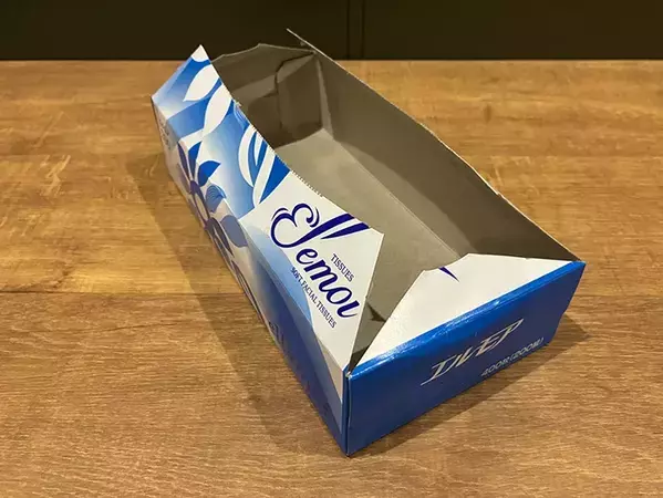 ティッシュの空き箱、捨てないで！　10分リメイクで便利な『収納ケース』に変わる