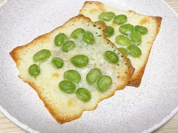 【トースターで5分】材料2つのカリカリおつまみ　枝豆と組み合わせたのは…
