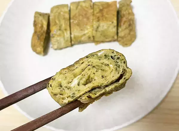 玉子焼きに混ぜたのは…　『飲み物』を飲まないアレンジに「香ばしい」「大人の味」