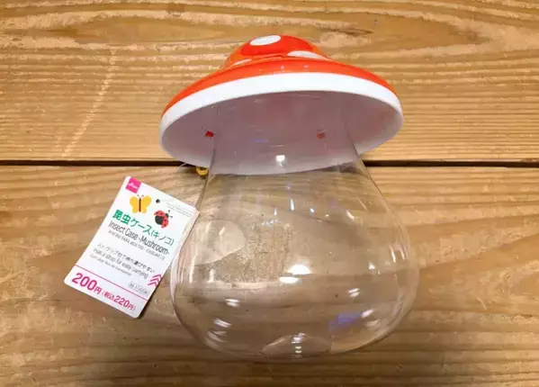 ダイソーで買った『キノコ型のケース』　子供も喜ぶ使い道に「家中に置きたい！」