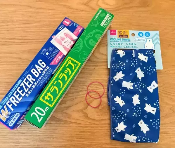 すぐ溶ける『クールタオル』はこう使う！　冷たさが長持ちする簡単ワザに「家族分も揃えたい」