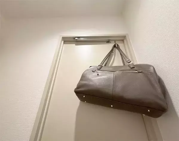 トイレに荷物置き場がない！　ダイソー「角S型フック」で一瞬で解決する方法