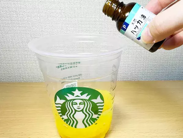 『スタバ』の空きカップ、捨てるのもったいない！　保冷剤で簡単リメイク