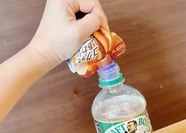ペットボトルコーヒーに『クーリッシュ』を入れたら…　ひんやりアレンジに「最後までゴクゴク飲めた！」