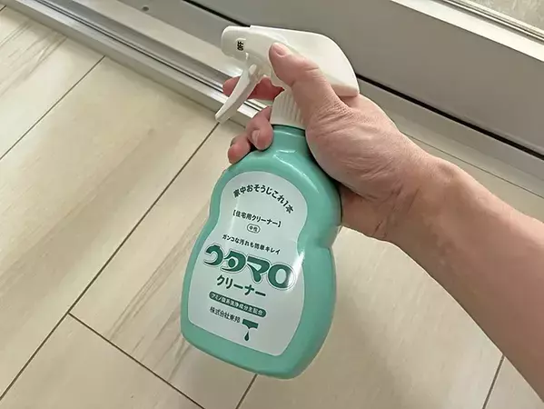 ウタマロクリーナーが窓サッシで使える！　1分で試せる簡単掃除術がこちら