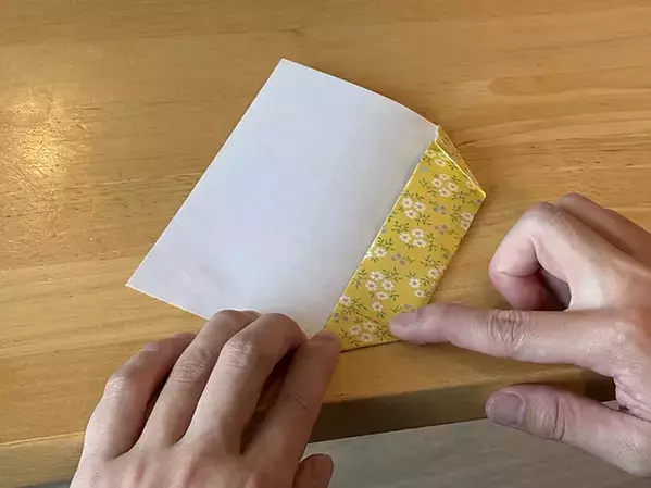 のりもハサミも使いません！　折り紙1枚、30秒で作れる『ミニ封筒』がこちら
