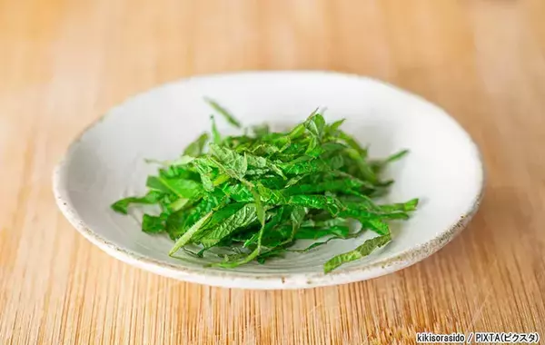 余った大葉、もう黒ずませない！香りまで良くなる元調理師の『切り方＆保存テク』