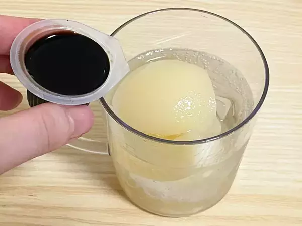 桃の缶詰あったらドリンクに使って！　組み合わせたのは…「絶妙にマッチする」「暑い日にピッタリ」
