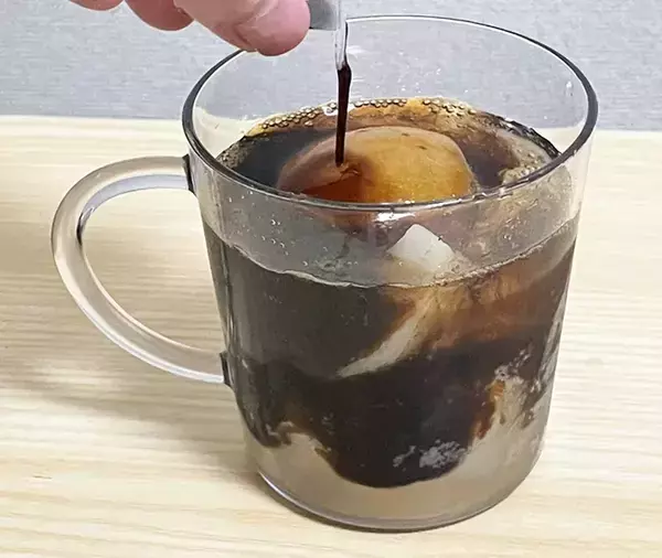 桃の缶詰あったらドリンクに使って！　組み合わせたのは…「絶妙にマッチする」「暑い日にピッタリ」
