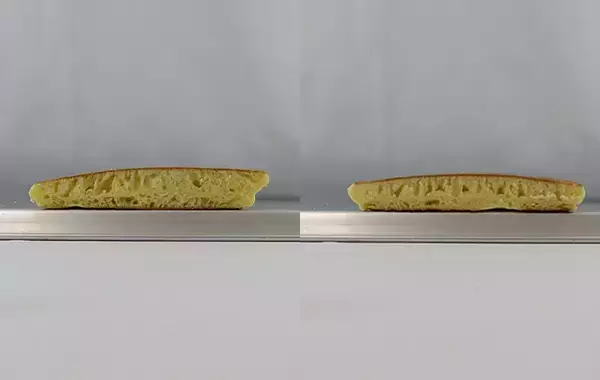 ホットケーキミックス、よく混ぜたほうがふっくらする？　ざっくり混ぜた場合と比べてみた結果