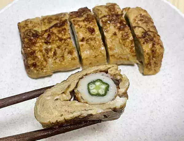 玉子焼きに丸ごと1本入れてみて！　夏野菜のレシピに「断面がかわいい」「食べ応え抜群」