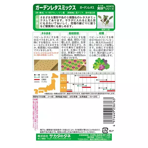 「小松菜やレタスは初心者向け」　家庭菜園を始めるなら９月～１０月がチャンス