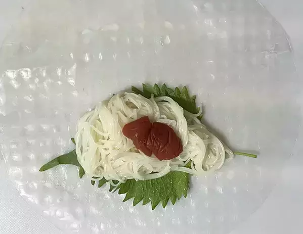 そうめんと薬味を一緒に食べたい！　包んでみたら「食べ応え抜群」「おにぎりみたい」