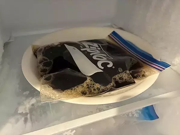 コーヒーをジッパー袋に投入　3時間冷やすだけの『氷』が、夏に最高！