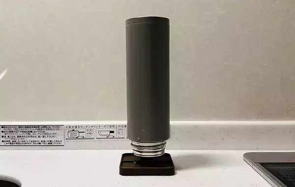 洗い物の置き場所に3COINSのボトルドライヤーが最適！　「ペットボトルと水筒に使ってる」「ジッパー袋もいけた」