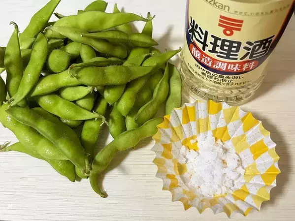 枝豆は蒸すのもアリ！　塩に『ちょい足し』で「こんなに味が違うとは」