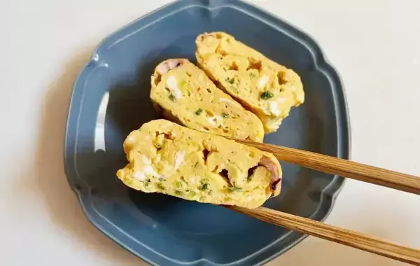 玉子焼きに余っていた『15g』を加えるだけ　食べた夫が「最高のつまみ」
